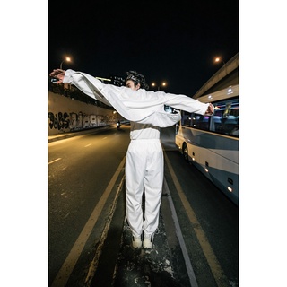 Grimm DC Quần Advanced track pants // Trắng