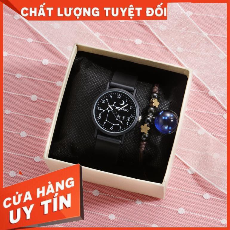 [FREESHIPXTRA] Đồng hồ thời trang nữ MSTIANQ 12 cung hoàng đạo cực hot, dây silicon, mặt dạ quang tuyệt đẹp