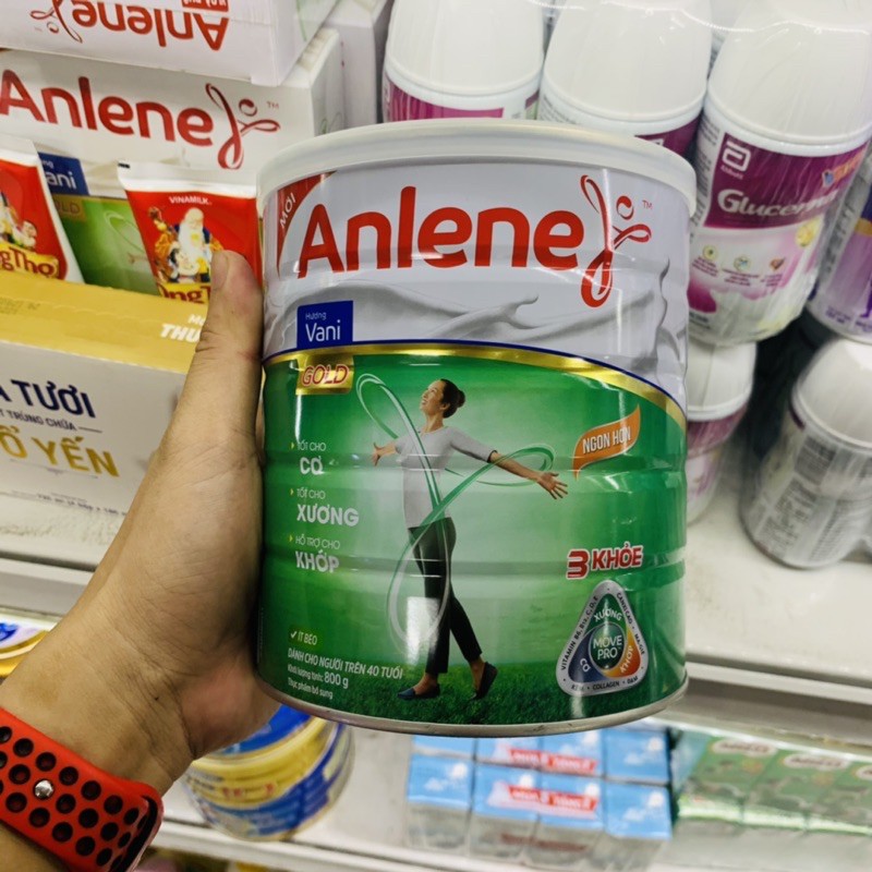 Sữa bột Anlene Gold 800G dành cho người trên 40 tuổi