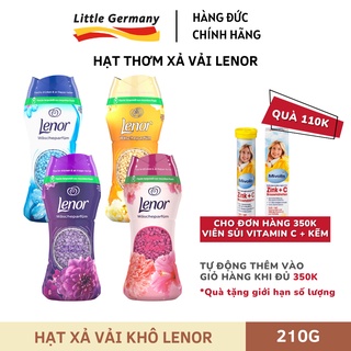 Hạt Thơm Giặt Quần Áo Lenor Đức - Hạt Thơm Xả Vải Chai 210g - Hàng Đức chính hãng