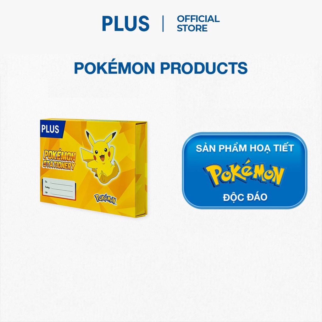 Bộ Dụng Cụ Học Sinh Pikachu PLUS