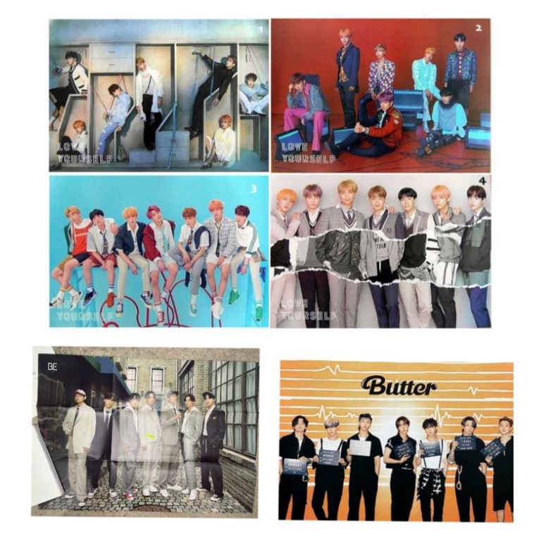  Làm sách / Phim / Poster Bangtan BTS 1 Từ BE Love yourself Butter Persona Album