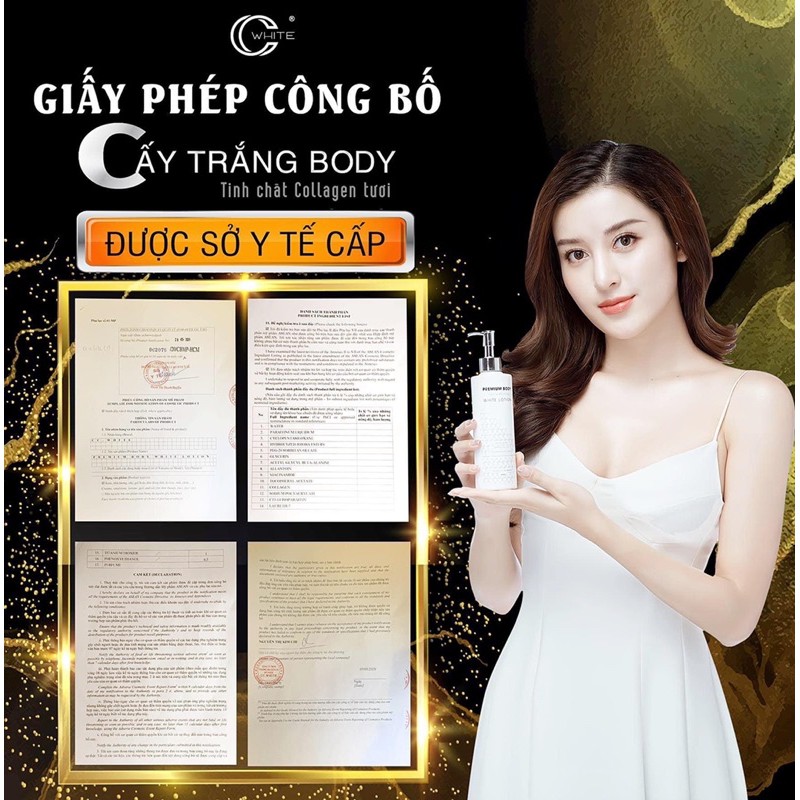 CẤY TRẮNG BODY CCWHITE