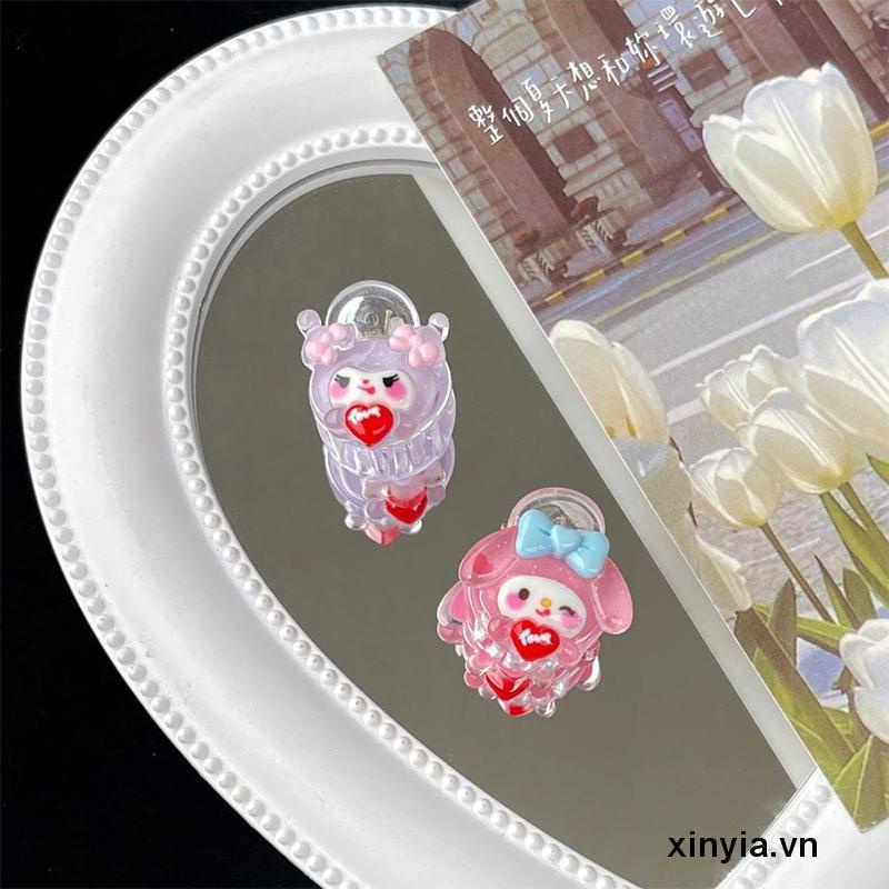 Kẹp Tóc Nhỏ Hình Cinnamoroll / Cún Hoạt Hình Dễ Thương Thời Trang Mùa Hè Cho Bé Gái