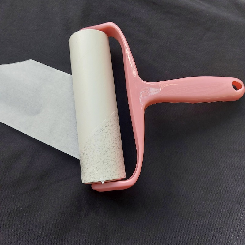 Cây Lăn Bụi Giường, Chăn Mền, Quần Áo, Lăn Lông Thú Cưng, Có Lõi Thay Thế 16cm, cán hồng.