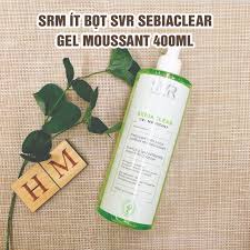 [Mã 55FMCGSALE1 giảm 10% đơn 250K] Sữa Rửa Mặt SVR Sebiaclear Gel Moussant 400ml Cho Da Dầu Mụn