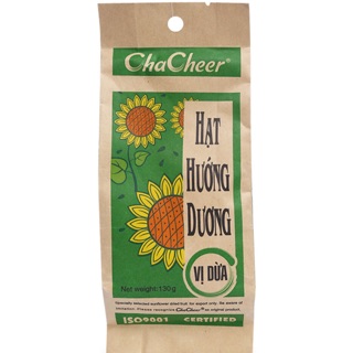 Hạt Hướng Dương Hương Vị Dừa Cha Cheer 130g (có sẵn)