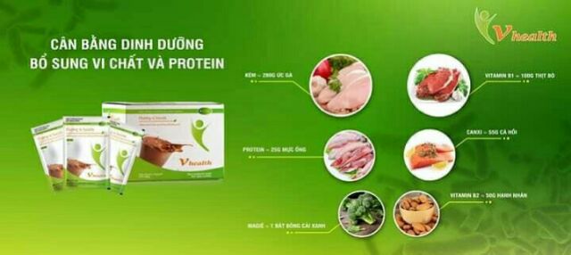 V-Health - Lựa chọn của bữa ăn lành mạnh