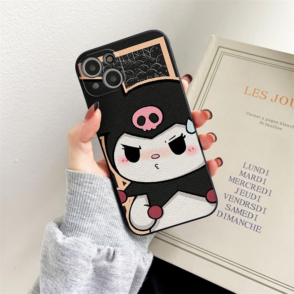 Ốp Điện Thoại Tpu Mềm Chống Sốc In Hình kuromi Sanrio Cho iPhone 11 12 13 pro max XS X XR XSMax 7 8 6 6s plus SE 2020