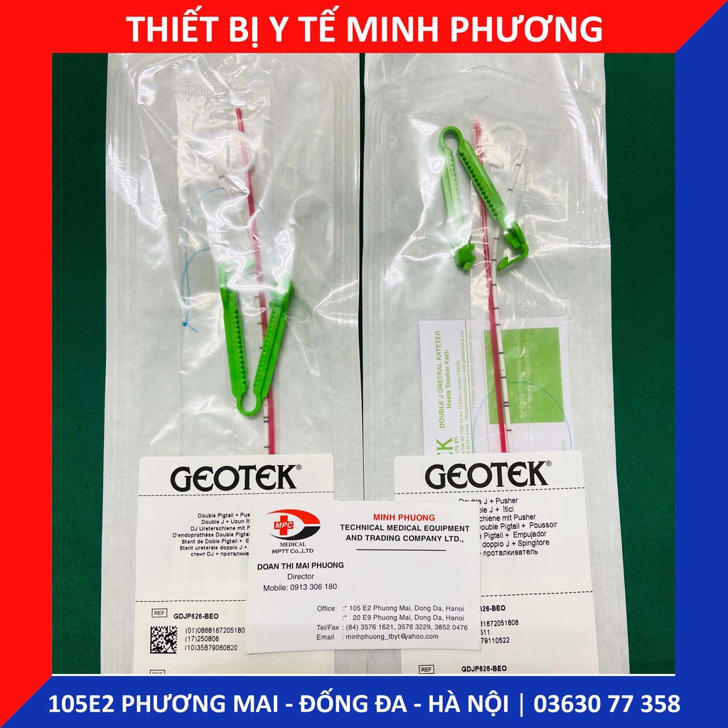 Sonde niệu quản JJ các số