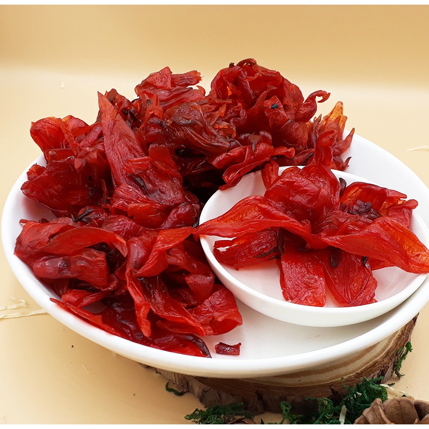 Mứt Hoa Hồng (Mứt Hibiscus) - Lon 500gr