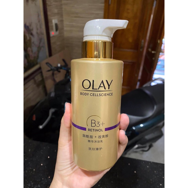 Sữa tắm b3+retinol Olay