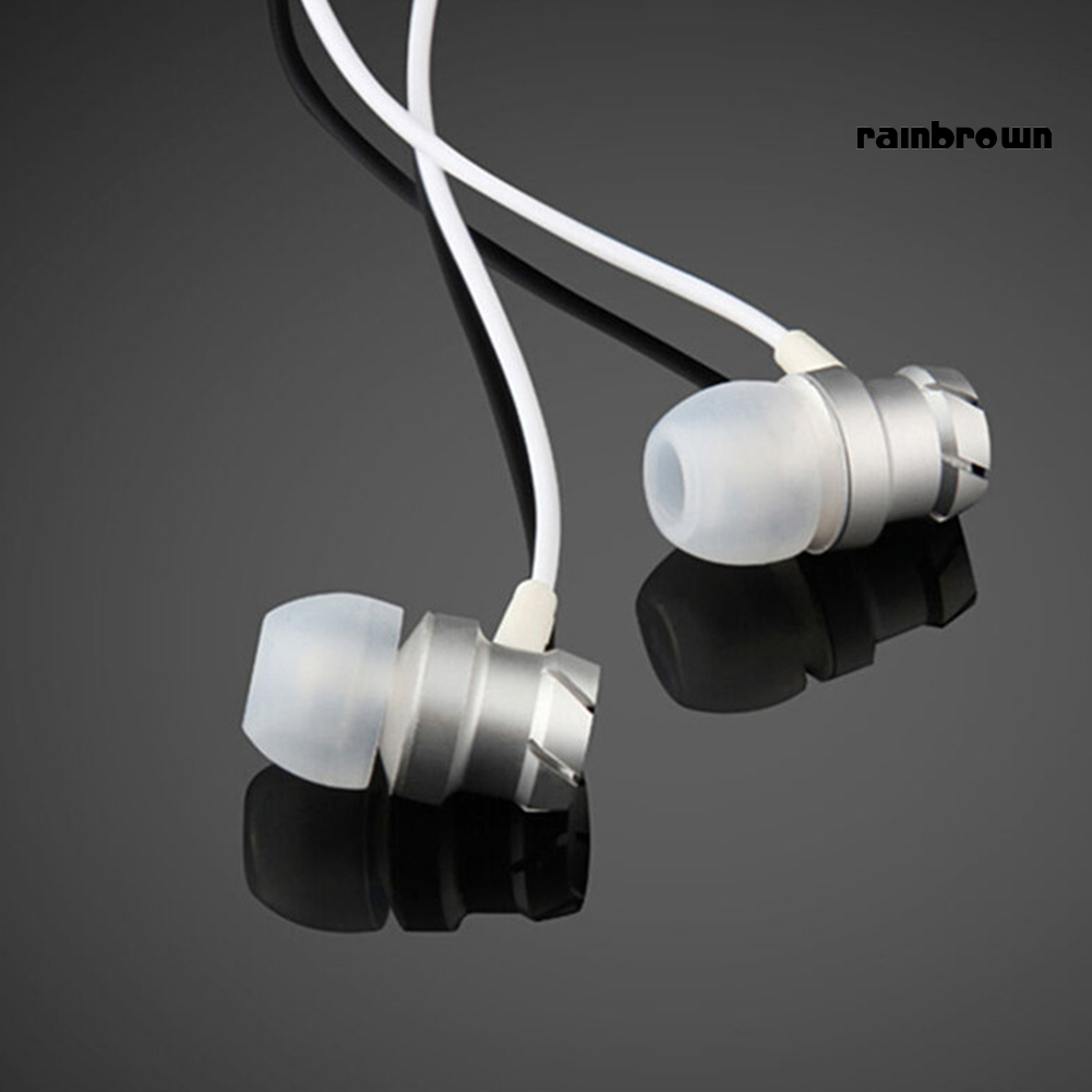 Tai Nghe In-Ear Có Dây Kim Loại Universal / Rej / Mic