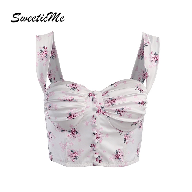 Sweeticme 2022 Dây Đeo Hoa Sexy Hàng Đầu