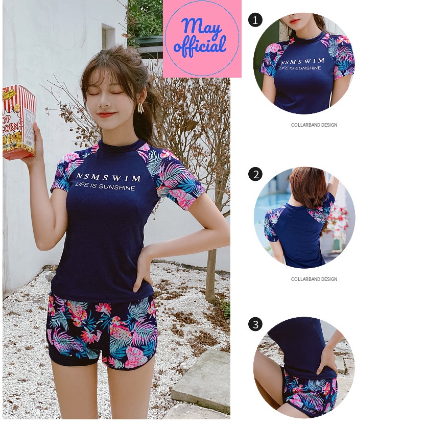 Bộ quần áo bơi cho nữ, bikini, áo tắm kín đáo