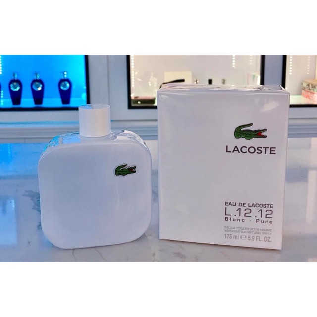 LACOSTE L.12.12 FOR MEN trắng 100ml edt nước hoa nam