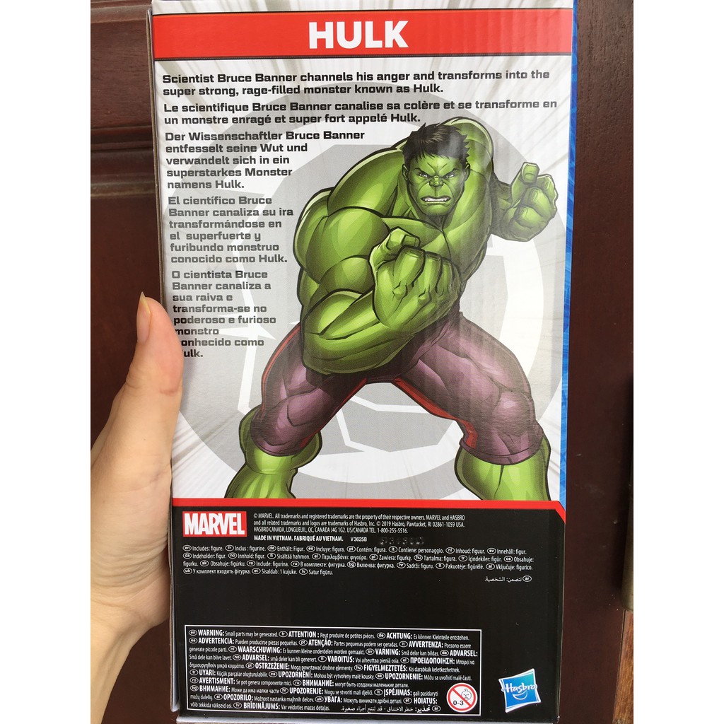 Mô hình nhân vật Hulk - Marvel (Chính hãng - Fullbox)