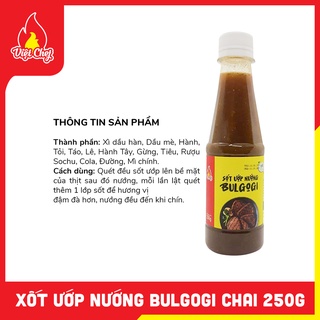 Xốt Ướp Nướng Bulgogi Chai 250g - Ướp nướng thịt bò chuẩn vị