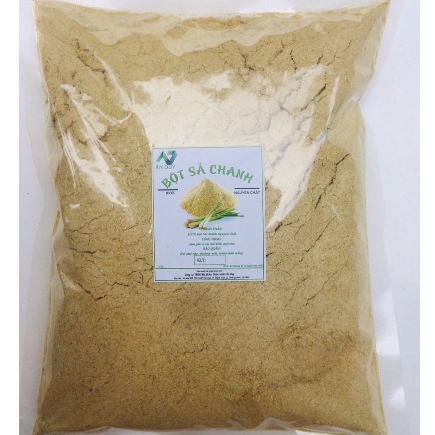 BỘT SẢ NGUYÊN CHẤT LOẠI I 1000g