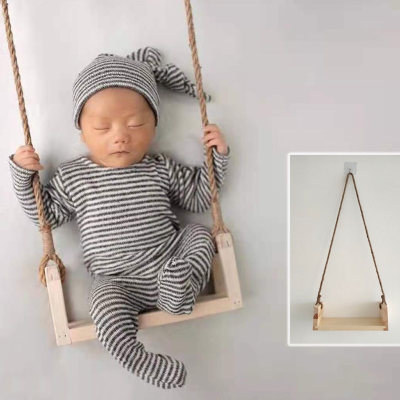 Phụ Kiện Xích Đu Làm Đạo Cụ Chụp Ảnh Cho Bé Trai / Gái