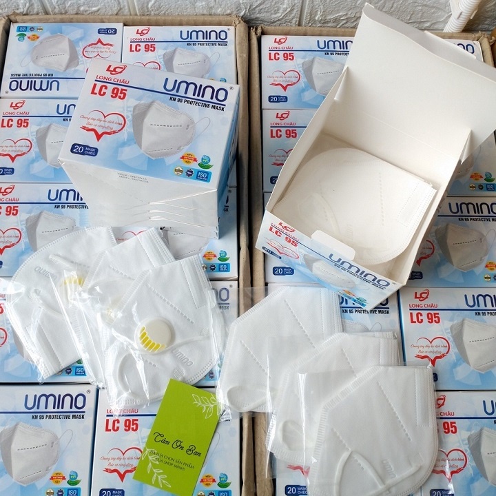 Thùng 500 Chiếc Khẩu trang KN95 LONG CHÂU - Khẩu Trang Y Tế 5 Lớp kn95 Chính Hãng