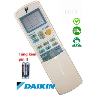 Điều khiển máy lạnh Daikin/ Remote điều hòa Daikin 1, 2 chiều cơ / inverter
