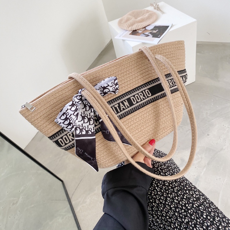 Túi Đeo Vai Cỡ Lớn Nhiều Màu Tùy Chọn Phong Cách Hàn Quốc Thời Trang Cho Nữ