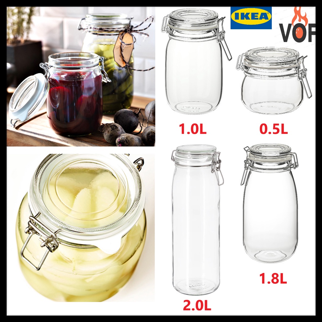 Lọ thủy tinh KORKEN IKEA
