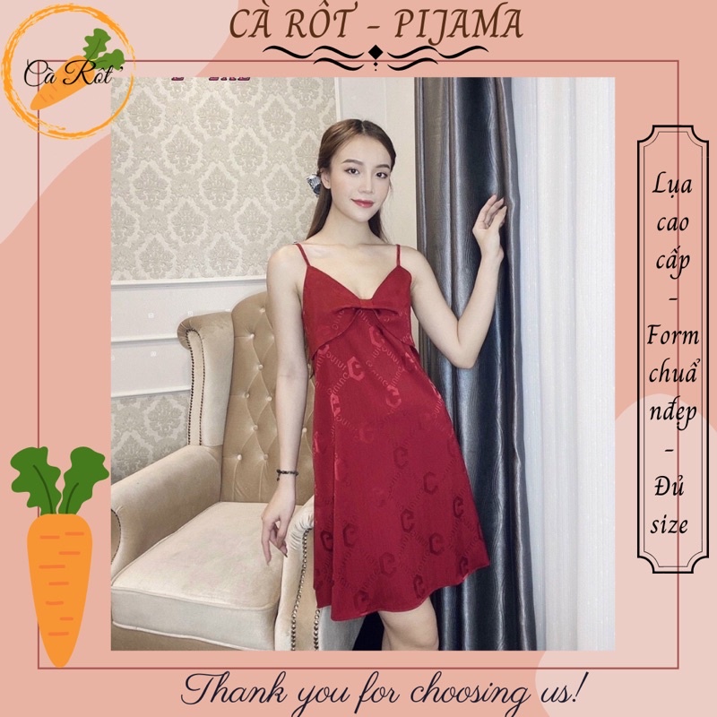 (SIZE 40-75kg) ĐẦM NGỦ LỤA GẤM