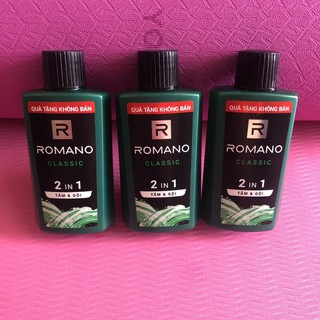 Dầu gội / Tắm gội Romano 60g