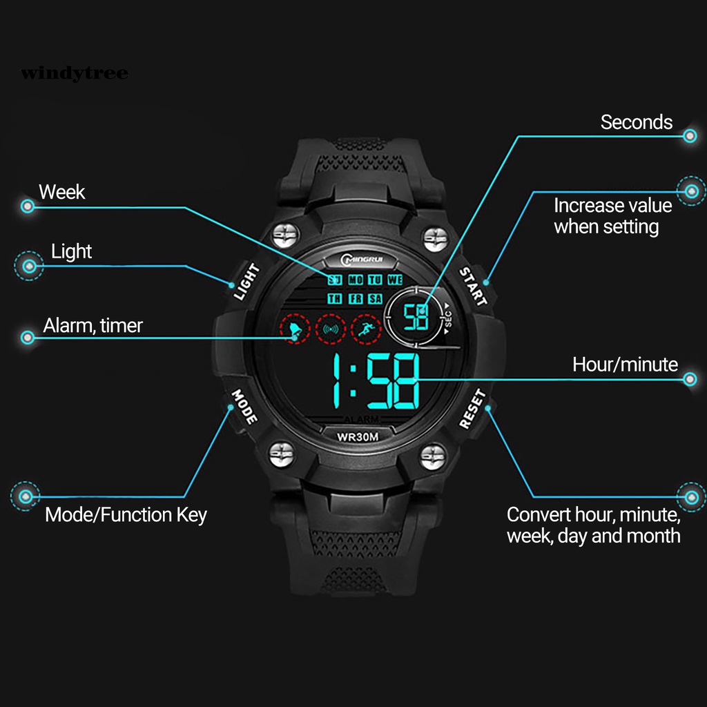 [W&T] Đồng hồ điện tử đeo tay đa năng cho học sinh
 | BigBuy360 - bigbuy360.vn
