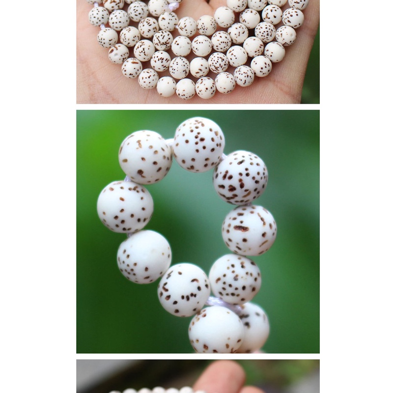 Chuỗi 108 Hạt Bồ Đề 6MM Dùng Làm Vòng Tay/Trang Sức