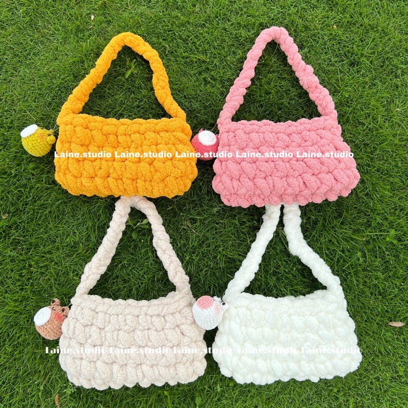 CLOUDY SHOULDER BAG. TÚI KÈM CHARM