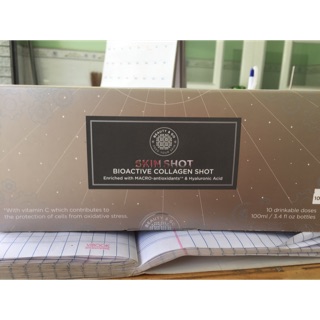 Nước uống Collagen đẹp da SKINSHOT - bay nám tàn nhang thâm sạm, da trắng hồng.