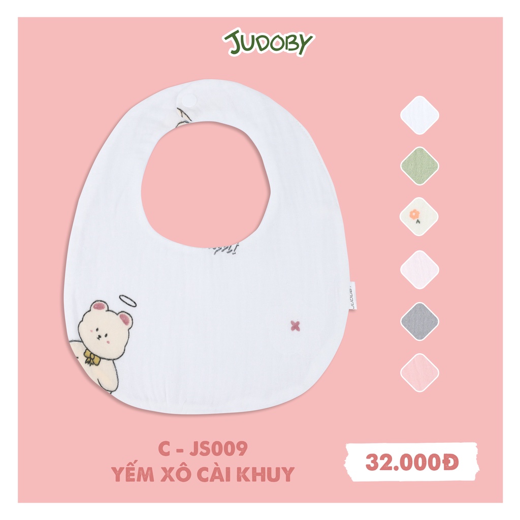 💥 Khăn yếm/Khăn tam giác xô cao cấp cho bé Judoby Dokma JS009