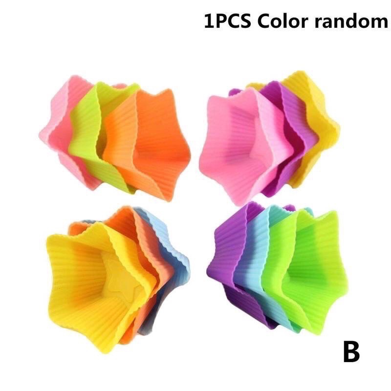 Khuôn nướng bánh cupcake bằng silicone có thể tái sử dụng-khuôn silico nướng bánh