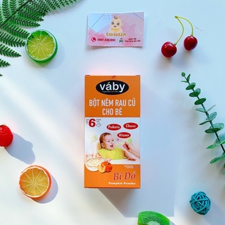Hạt Nêm Rau Củ Cho Bé Hộp 6 Gói x 8gam