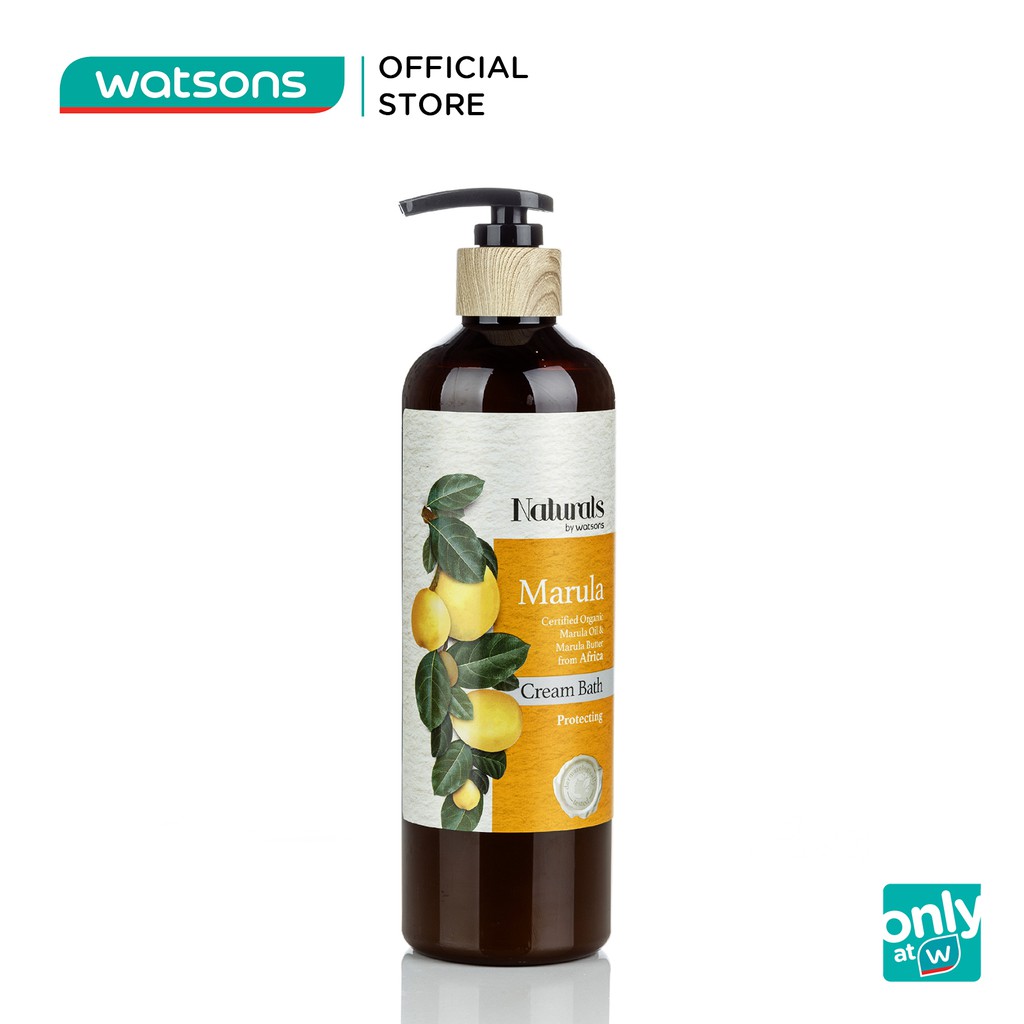Sữa Tắm Naturals By Watsons Chiết Xuất Marula 490ml
