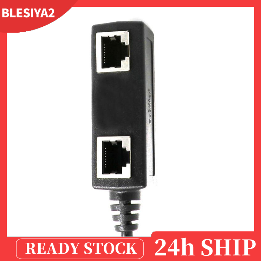 [BLESIYA2]1 to 2 Port Ethernet Switch RJ45 Y Splitter Adapter Cable for CAT 5/ 6 LAN | BigBuy360 - bigbuy360.vn