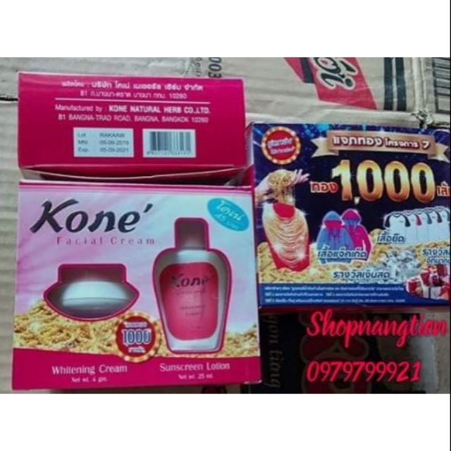 100 hộp kone Thái Lan chính hãng giá sỉ rẻ