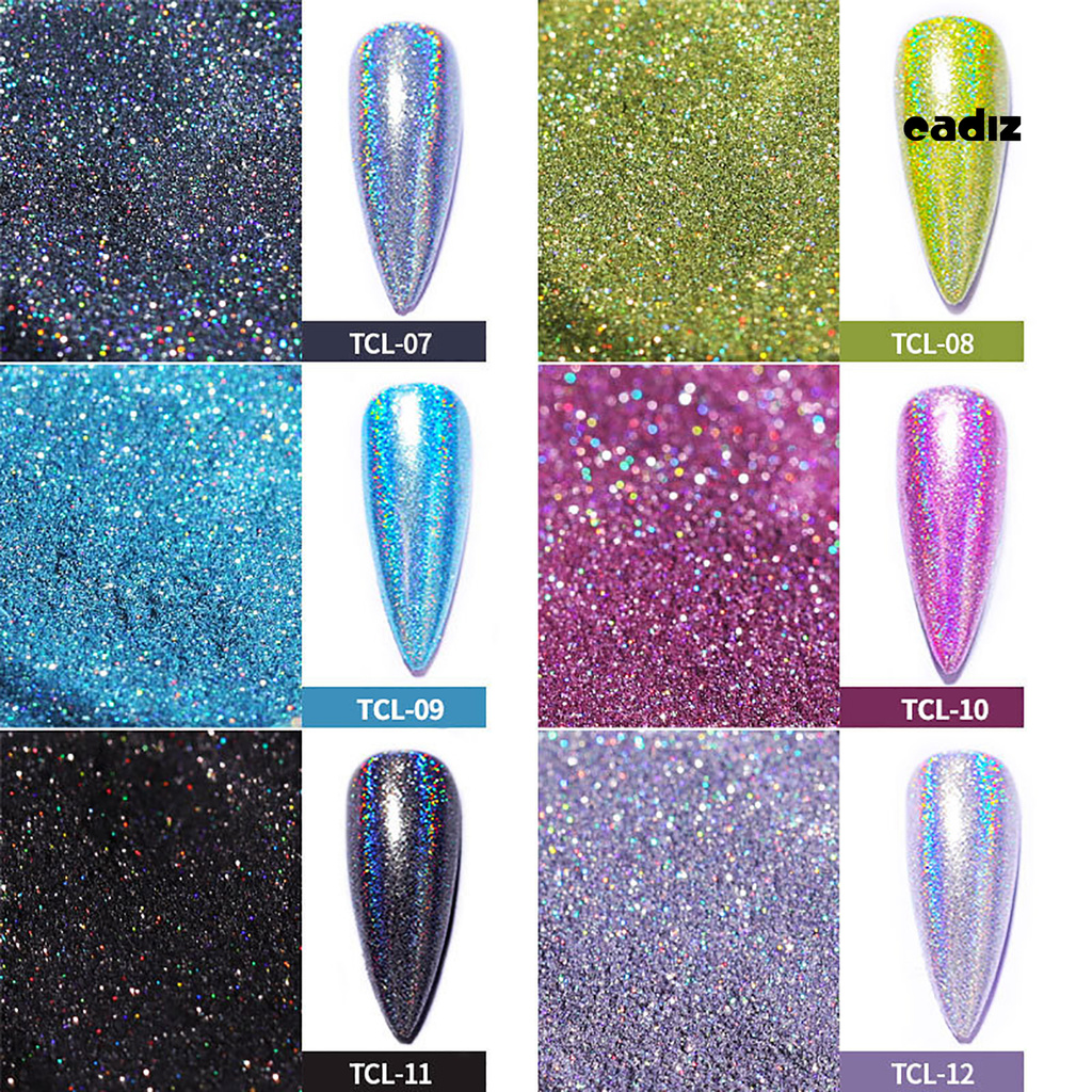 [Hàng mới về] Bột Kim Tuyến Trang Trí Móng Tay Nghệ Thuật