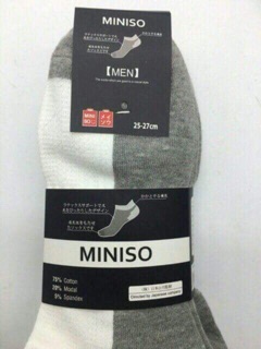 Tất Miniso ngắn cổ và hài