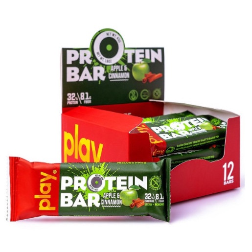 Thanh năng lượng Play Protein Bar 45gram - Vị táo quế