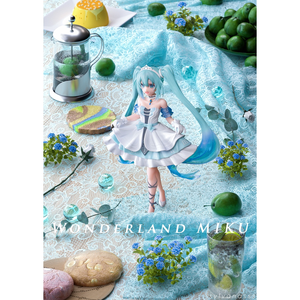 Mô hình Hatsune Miku Cinderella Wonderland Figure chính hãng Nhật - Vocaloid