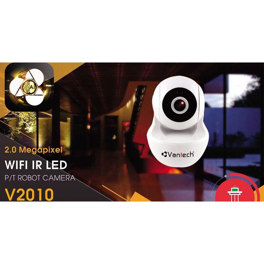 Camera giám sát trẻ nhỏ Vantech AI-V2010 2MP Full HD kèm thẻ nhớ 32GB | BigBuy360 - bigbuy360.vn