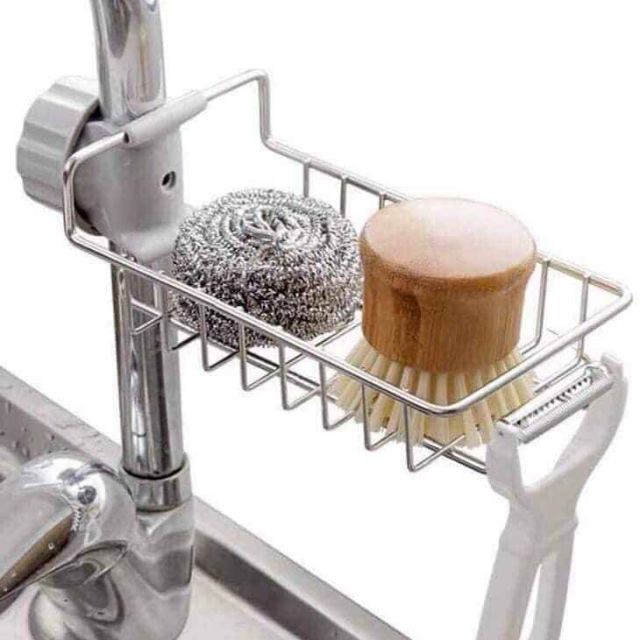 Kệ để đồ vòi rửa bát inox