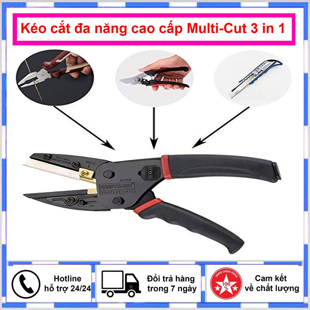 Kéo vạn năng Multi Cut - Kéo cắt cành - Đa năng Multi Cut