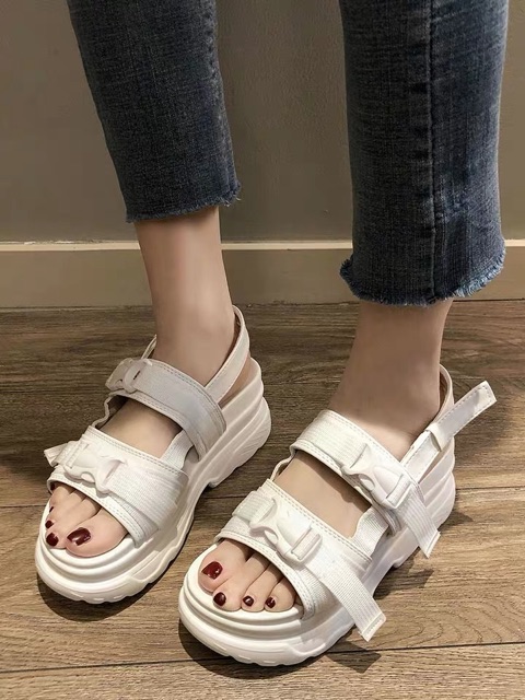 CÓ VIDEO (Order 15-30 ngày) SANDAL NỮ ĐẾ SIÊU CAO 7cm dạng cài quai hàng Quảng Châu