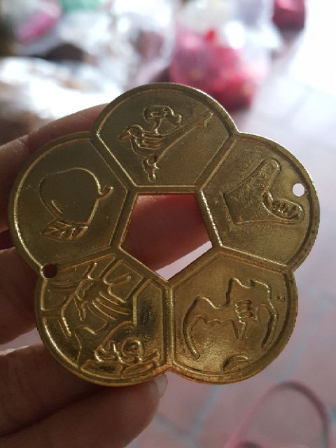 Đồng Hoa Mai Kim Tiền Loại To ĐK 6cm (sỉ 9k) | BigBuy360 - bigbuy360.vn