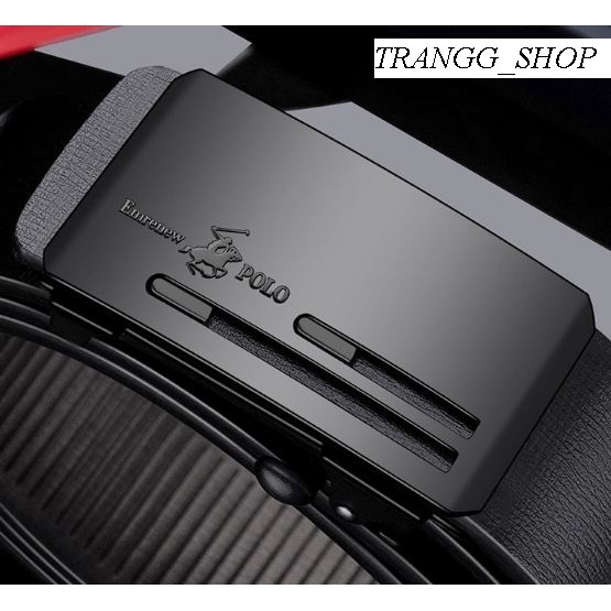 Thắt Lưng Nam Da Bò Cao Cấp Emrenew Polo 2 Lớp Full hộp Đựng